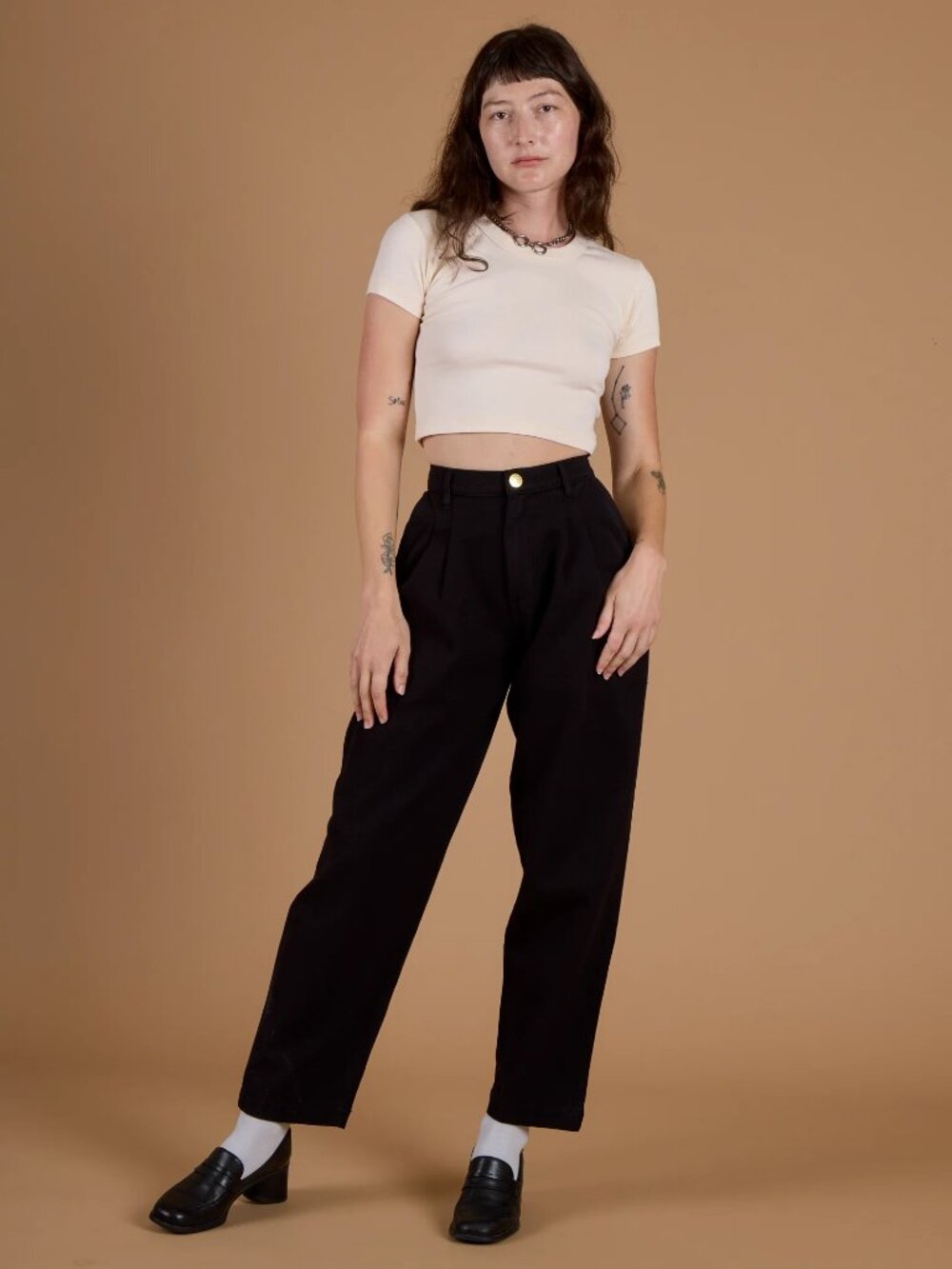 Big Bud Press Heritage Trousers - Basic Black-S
